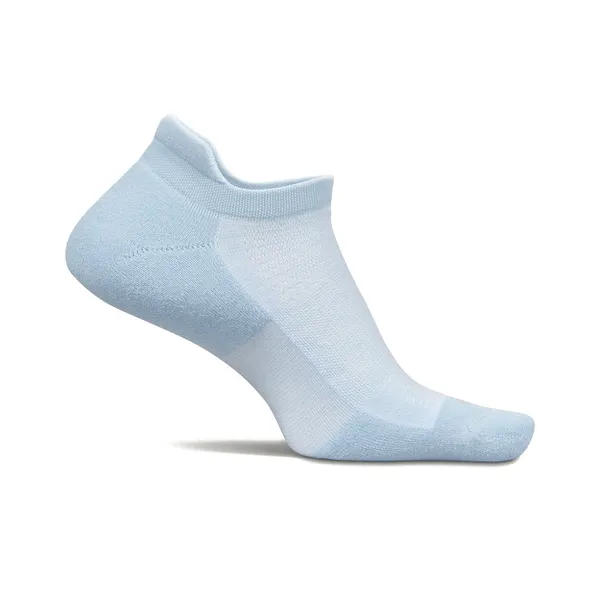 Feetures High Performance No Show Tab - Max Cushion Sea Ice