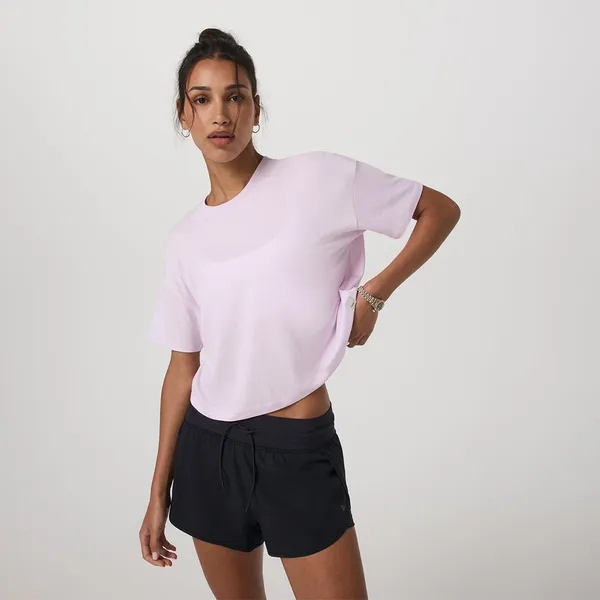 Vuori Women's Energy Tee Lilac Breeze Heather