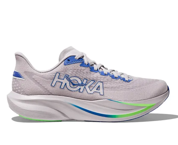 HOKA Men's MACH 7 ASH GREY / COBALT BLUE