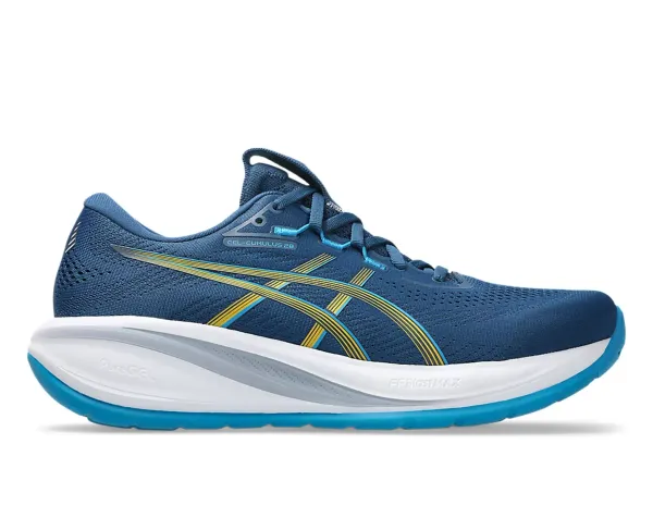 Asics Men's MGEL-CUMULUS 28 TWILIGHT BLUE/YAMABUKI