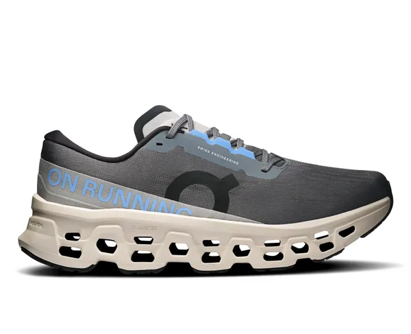 ON RUNNING Men's Cloudmonster 3 Rock | Silver