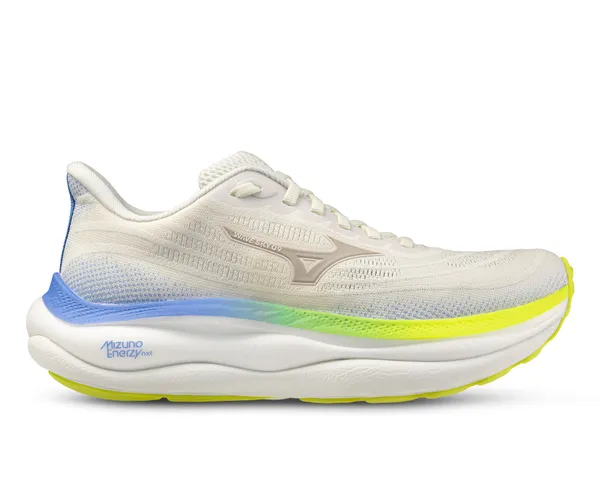 Mizuno Women's Wave Sky 9 SNOW WHITE-SILVER BIRCH