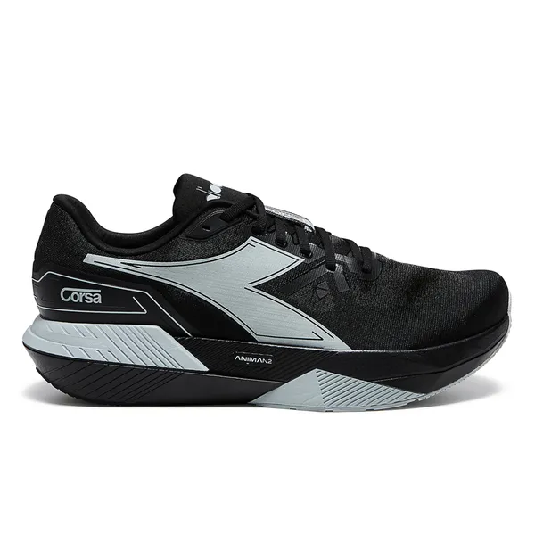 DIADORA Men's Corsa Black/Mirage Gray