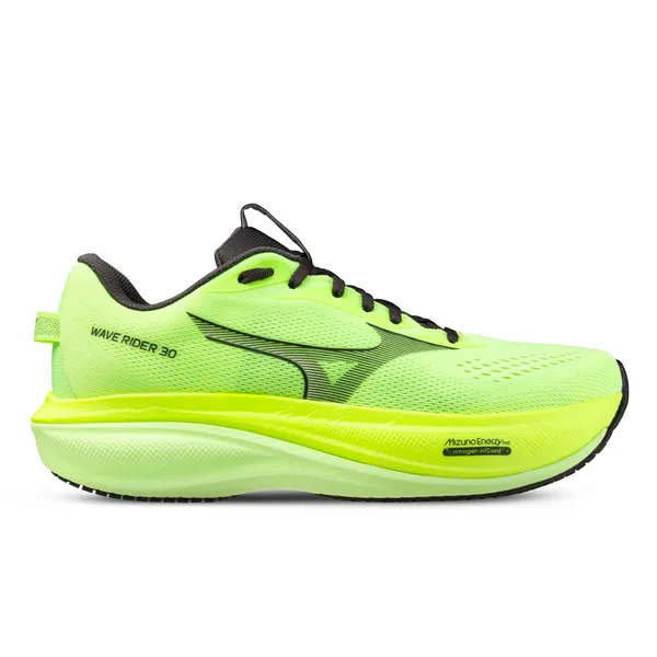 Mizuno WAVE RIDER 30 MENS LIME PULP-BLACK OYSTER