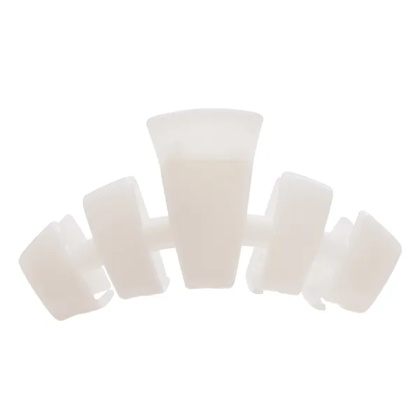 Teleties Classic Claw Clip Coconut White