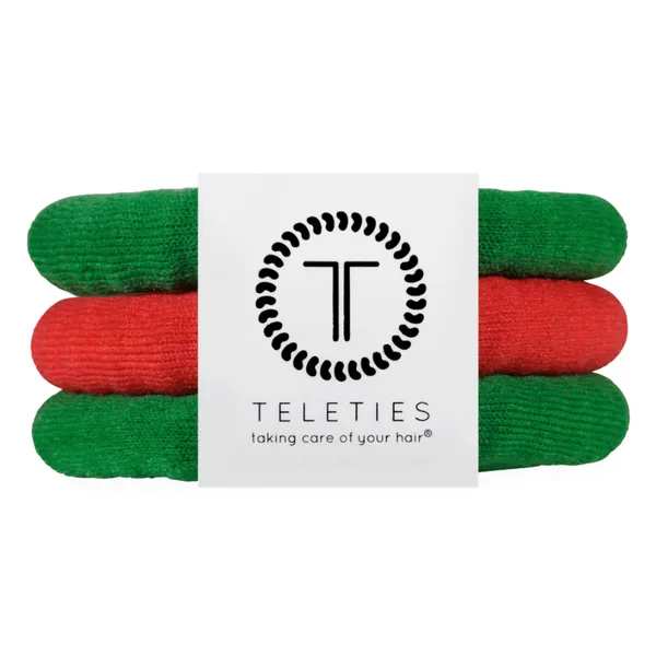 Teleties Hair Ties Jolly & Bright (Nylon)