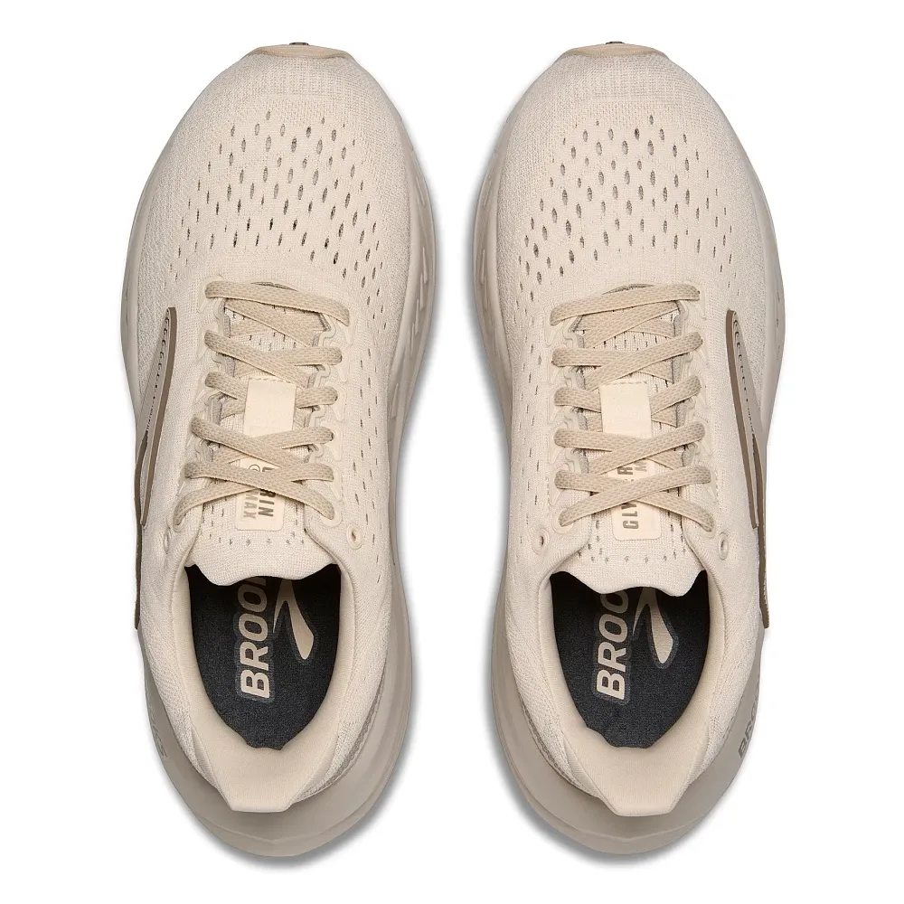 BROOKS W. GLYCERIN MAX ALMOND PEACH/LONDON FOG/WHITE