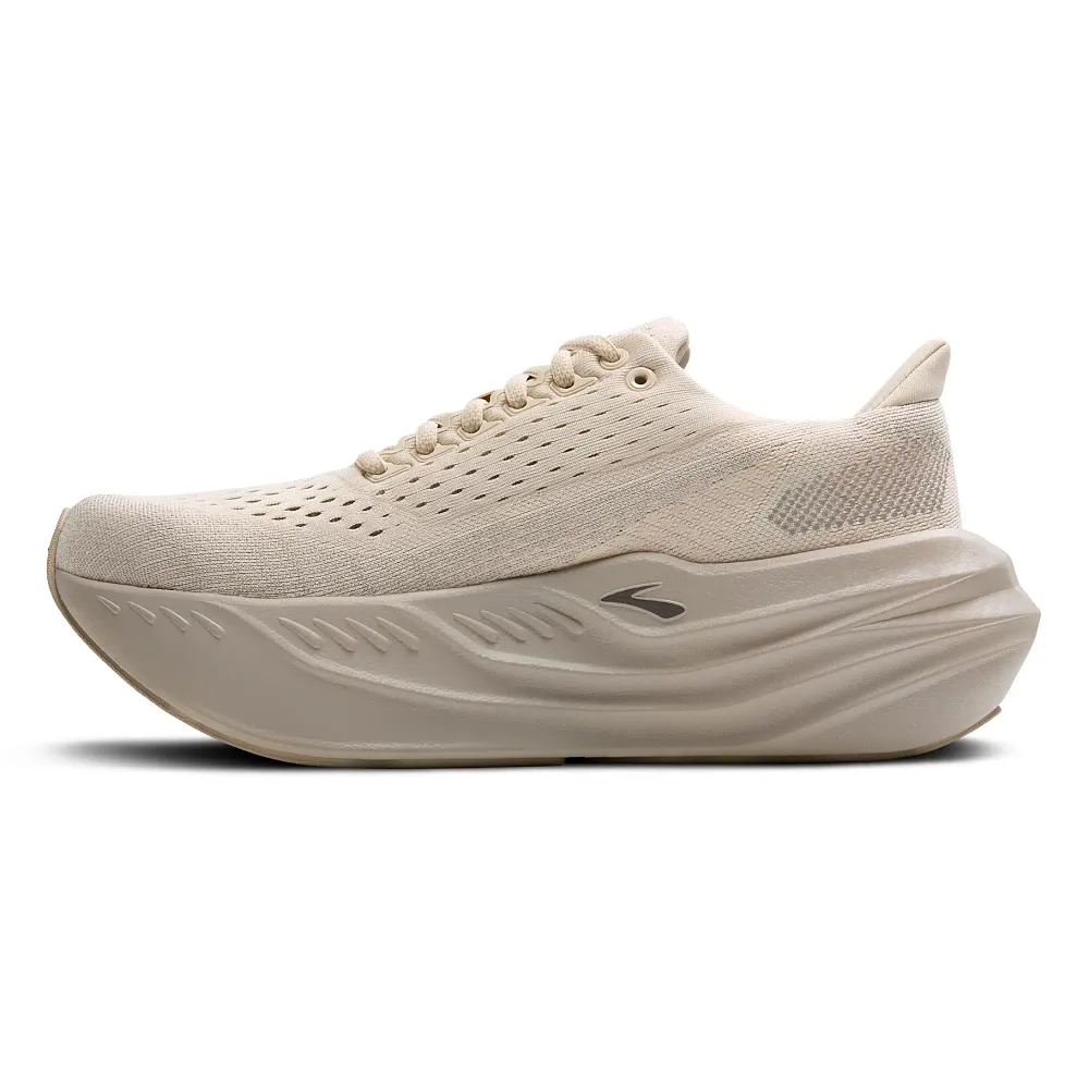 BROOKS W. GLYCERIN MAX ALMOND PEACH/LONDON FOG/WHITE