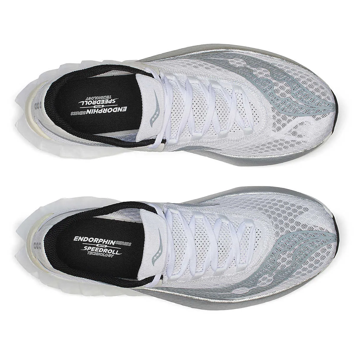 Saucony Endorphin Pro 4ホワイト/グレー26.5cm Saucony Women's Endorphin Pro 4 White/Silver