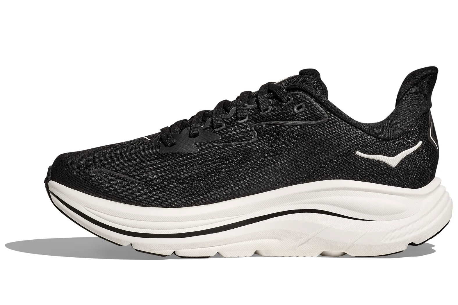 HOKA W CLIFTON 10 X-WIDE BLACK / WHITE