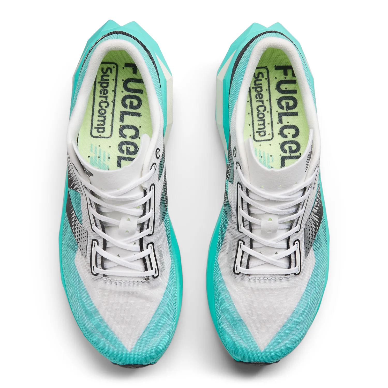 New Balance W FUELCELL SUPERCOMP ELITE V4 CT4 CYBER JADE/WHITE