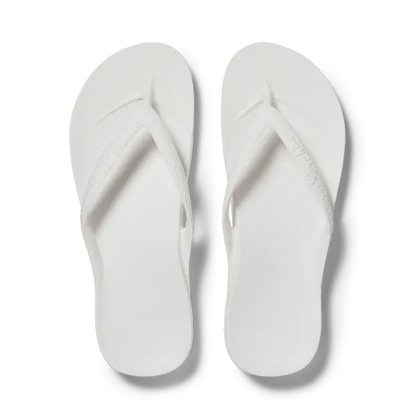 Archies Footwear ARCHIES FLIP FLOPS WHITE