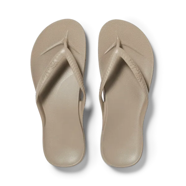 Archies Footwear ARCHIES FLIP FLOPS TAUPE