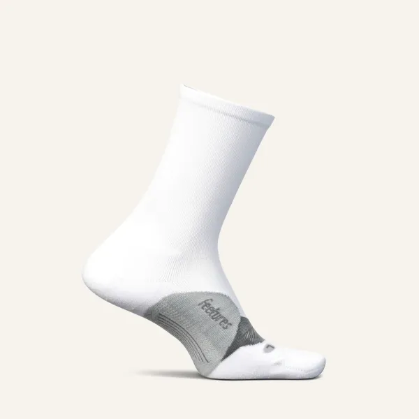 Feetures ELITE LC MINI CREW WHITE