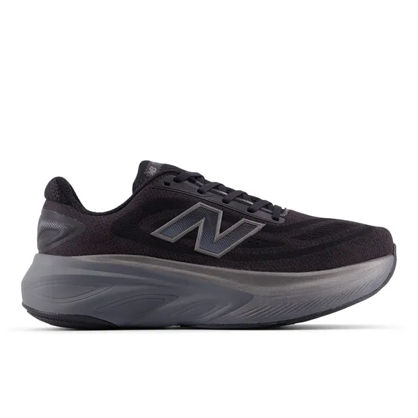 NEW BALANCE Men's Fresh Foam X More v6 BLACK with CASTLEROCK and BLACK METALLIC