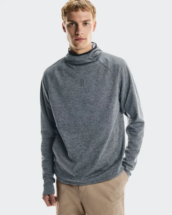 On M TREK HOODIE GRAPHITE