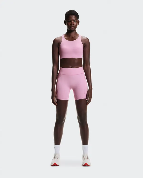 On W PERFORMANCE TIGHT SHORT 6" SAKURA