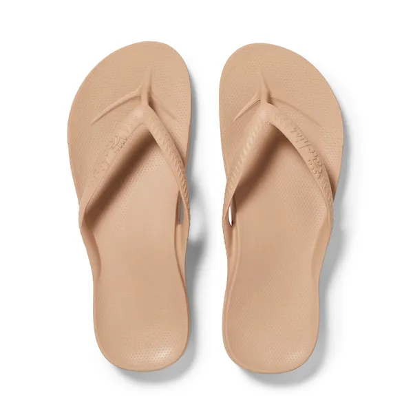 Archies Footwear FLIP FLOPS TAN