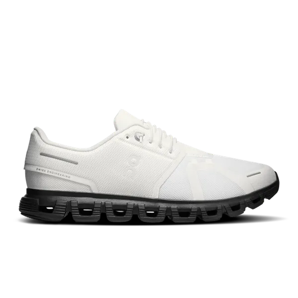 On M CLOUD 6 WHITE/BLACK