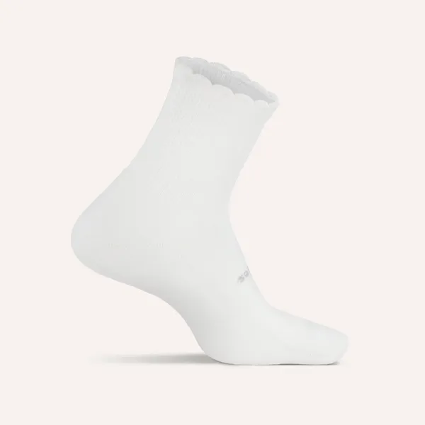 Feetures HP QTR SCALLOP CLOUD RIPPLE