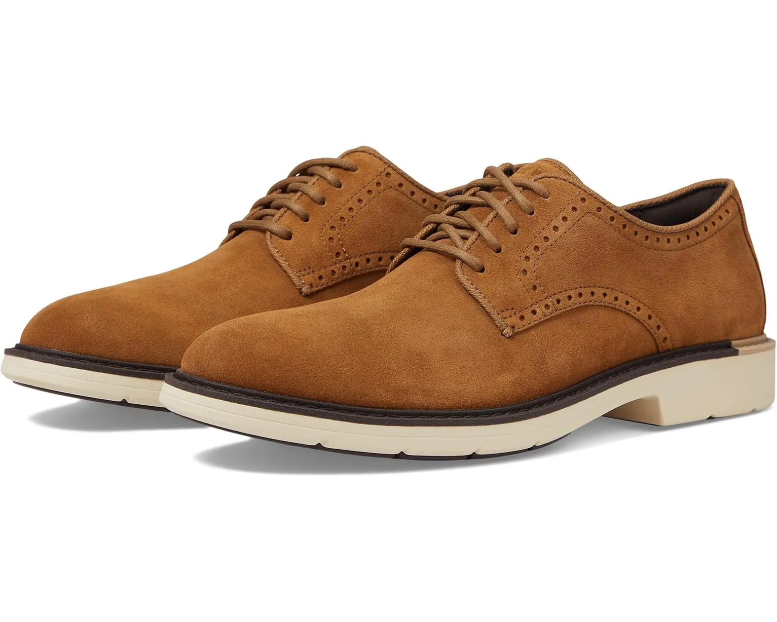 COLE HAAN Cole Hann Go-To Plain Toe Oxford Golden Toffee Suede