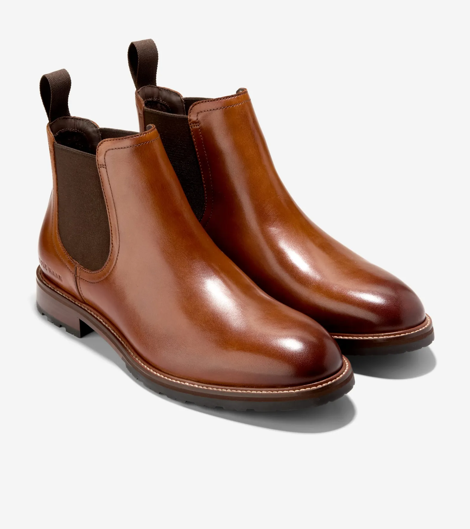 COLE HAAN Cole Haans Men's Berkshire Lug Water-Resistant Chelsea