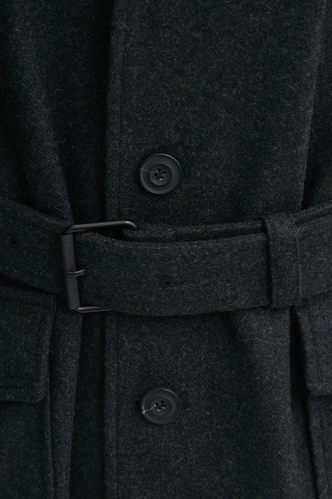 Hugo Boss Wool Trench Coat GREY