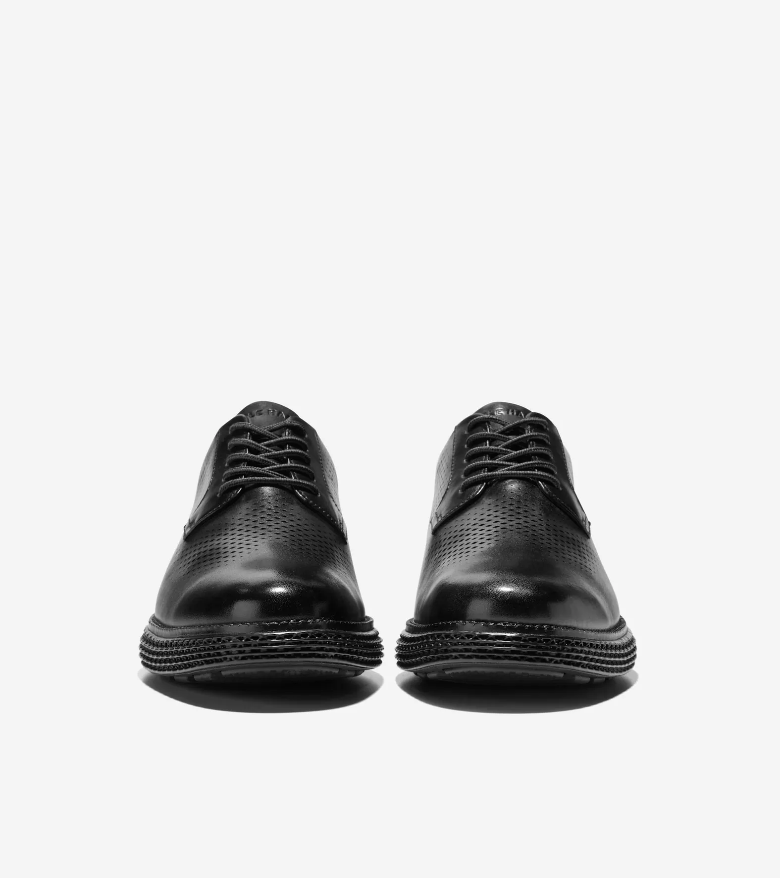 cole haan black dress shoes Cole Haan Men's Foster Grand Wholecut Oxford Shoes - Black