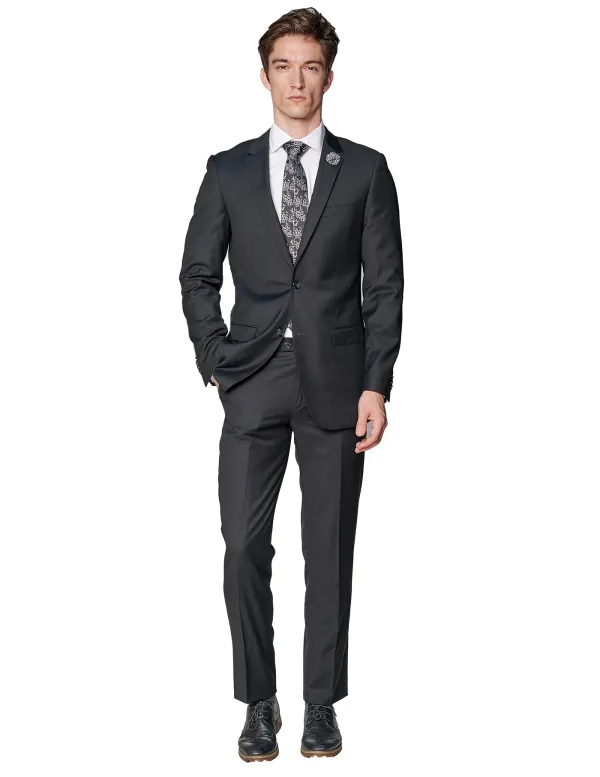 Bresciani Clothing Bresciani Black Suit BLACK