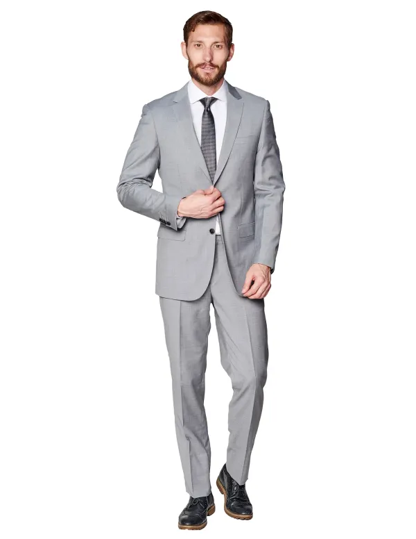 Bresciani Clothing Bresciani Light Grey Suit LITE GRY