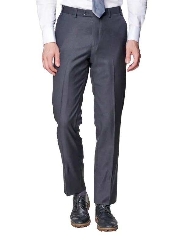 Bresciani Clothing Super 150 Pant - Charcoal CHAR