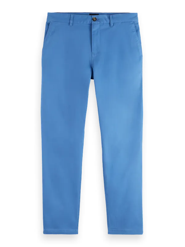 Scotch & Soda Drift Washed Cotton Blend Chino NAVY