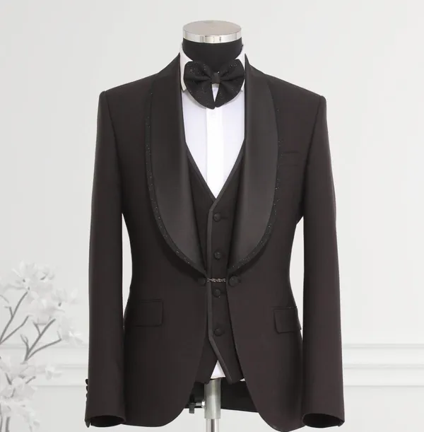 Masculini Black Shawl Tuxedo BLACK