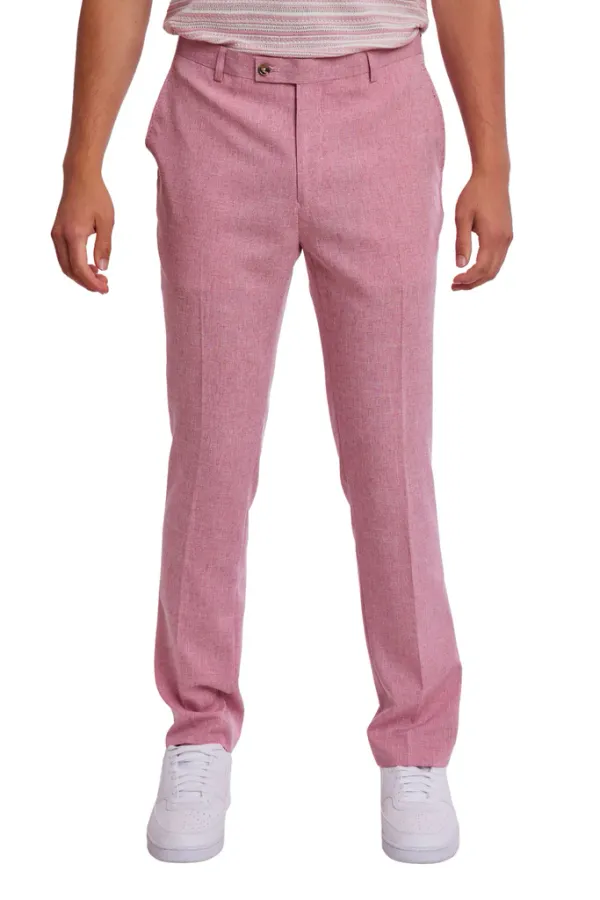 PAISLEY & GRAY Downing Pants - Pink Slim Fit