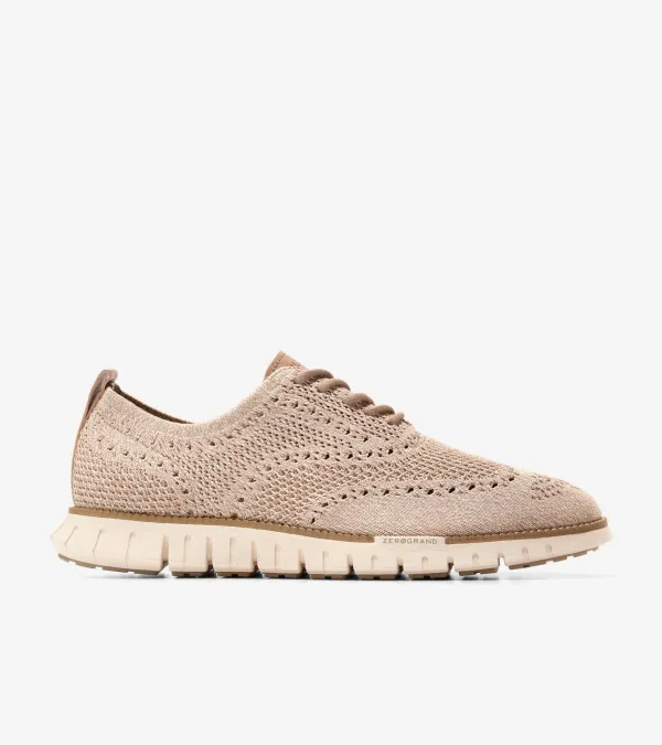 COLE HAAN ZERØGRAND Stitchlite™ Wingtip Oxfords Ivory