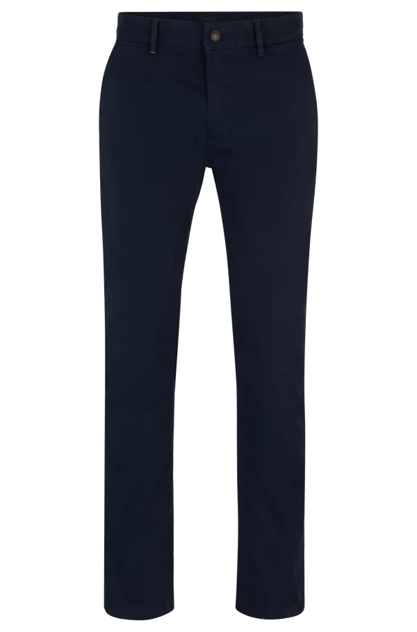 Hugo Boss Slim fit chinos Navy