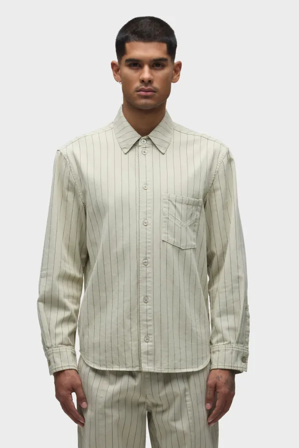 Hudson Jeans Hudson Pinstripe Long Sleeve Shirt Pinstripe