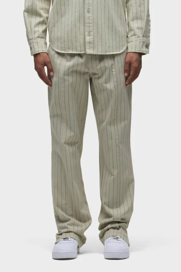 Hudson Jeans Pinstripe Trouser Pants Pinstripe