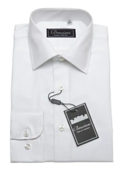 Bresciani Clothing Dolce/Bresciani Regular Cuff shirt WHITE