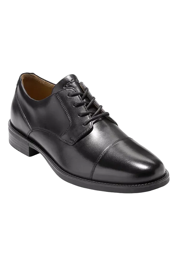 COLE HAAN Bedford Cap Toe Oxford BLACK