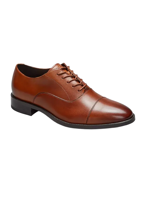 COLE HAAN Hawthorne Cap Toe Oxford British Tan