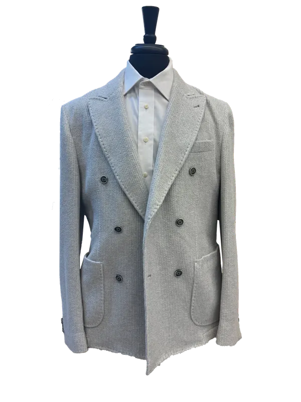 Richard Choi Richard Choi Double Breasted Corduroy Sport coat GREY