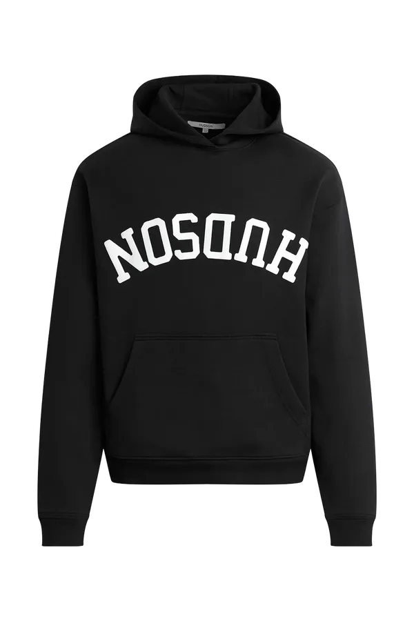 Hudson Jeans Classic Logo Hoodie Black