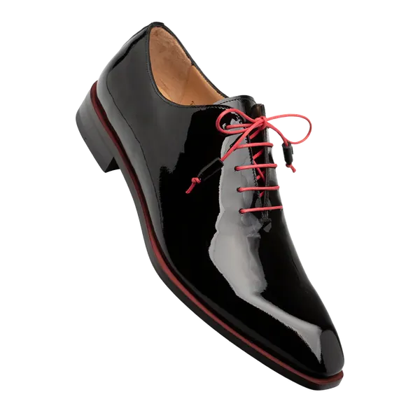 Mezlan Shoes Dietro 2 Patent Oxfords Black
