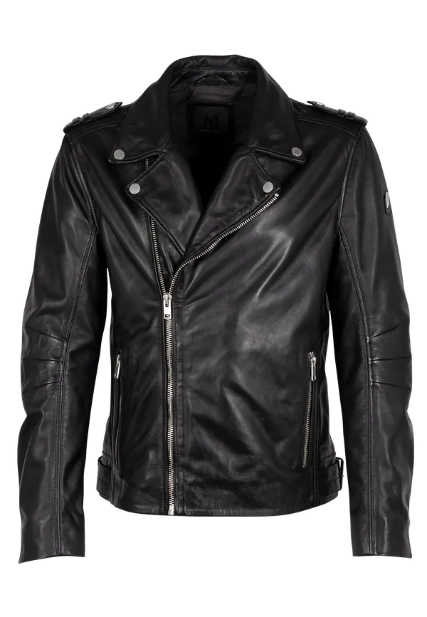 Mauritius Leather Rotys Leather Jacket Black