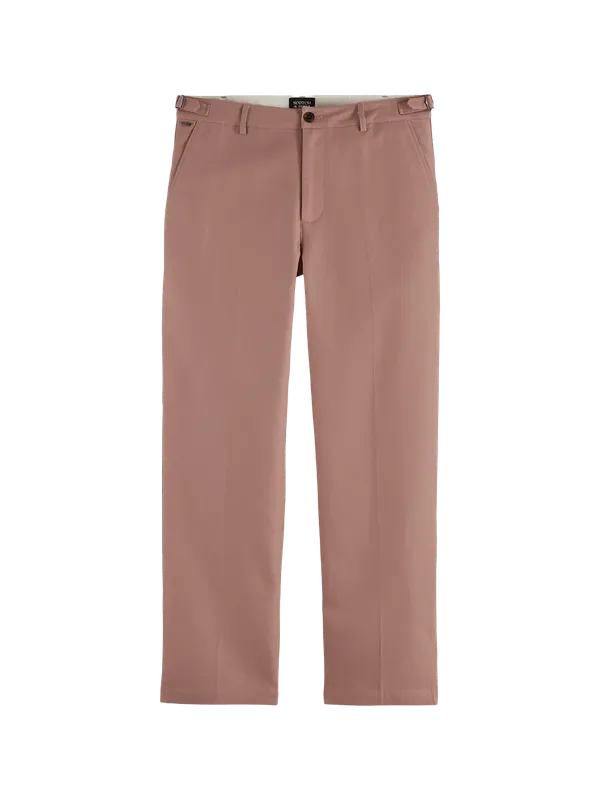 Scotch & Soda Otis Cotton-Twill Relaxed Straight-Fit Chino Canyon Clay