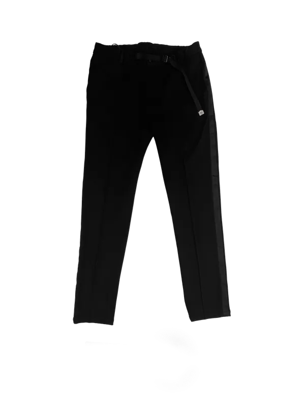Richard Choi Belted Tuxedo Pants Black/Satin