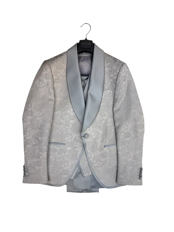 Masculini Shawl Tuxedo - Silver
