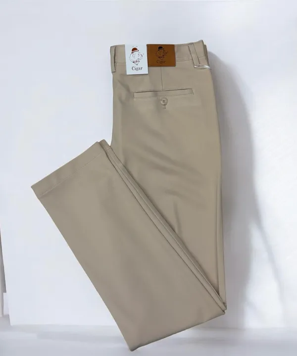 Cigar Couture Stretch Chino Pants- Tan TAN