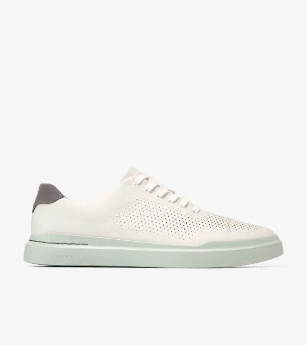 COLE HAAN Men's GrandPrø Rally Laser Cut Sneakers IVORY